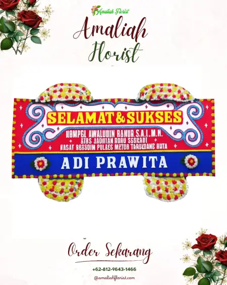Papan Bunga Ucapan Selamat Sidamulih